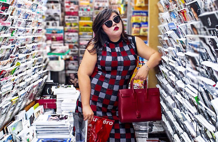 scarlett hao plaid dress