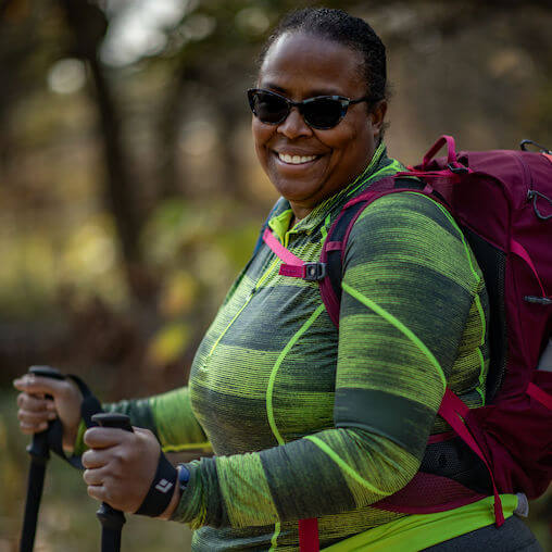 Bisa hiking.