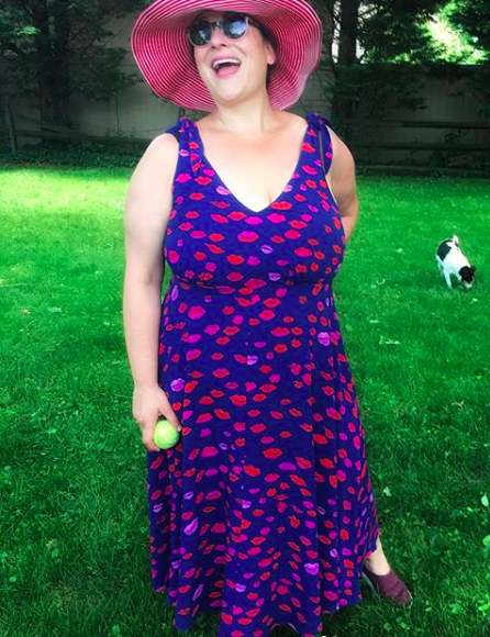jennifer weiner plus size betsey johnson dress