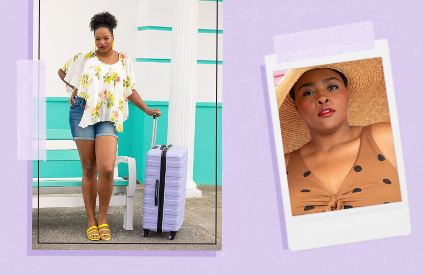 what to pack for vacation two models plus size travel clothes
