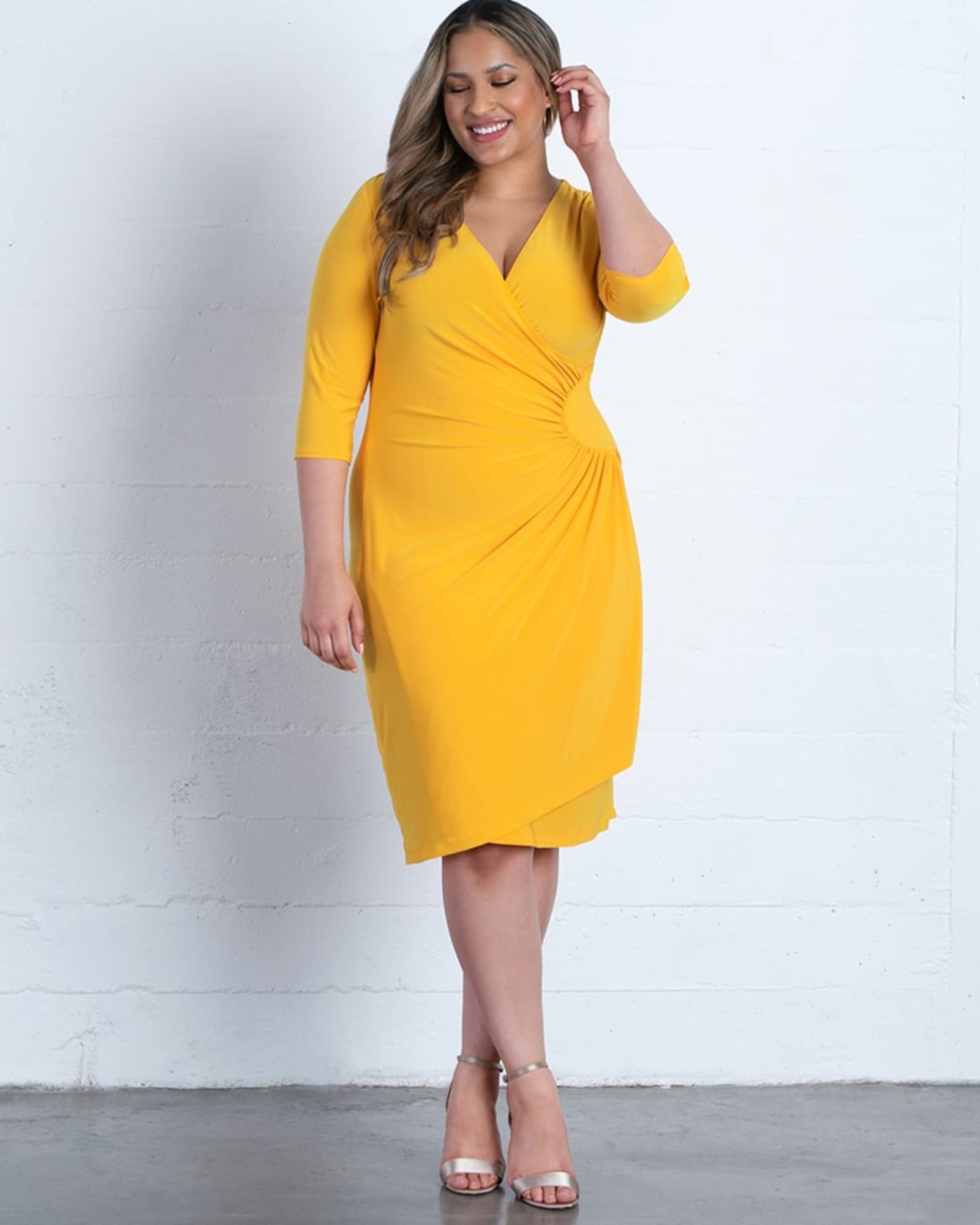 plus size plus size dresses Plus-Size Strapless Sweetheart Prom Dress CL7496C Navy / 16 main image 1